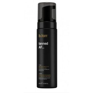 B.Tan Tanned AF Self Tan Mousse, 6.7 oz